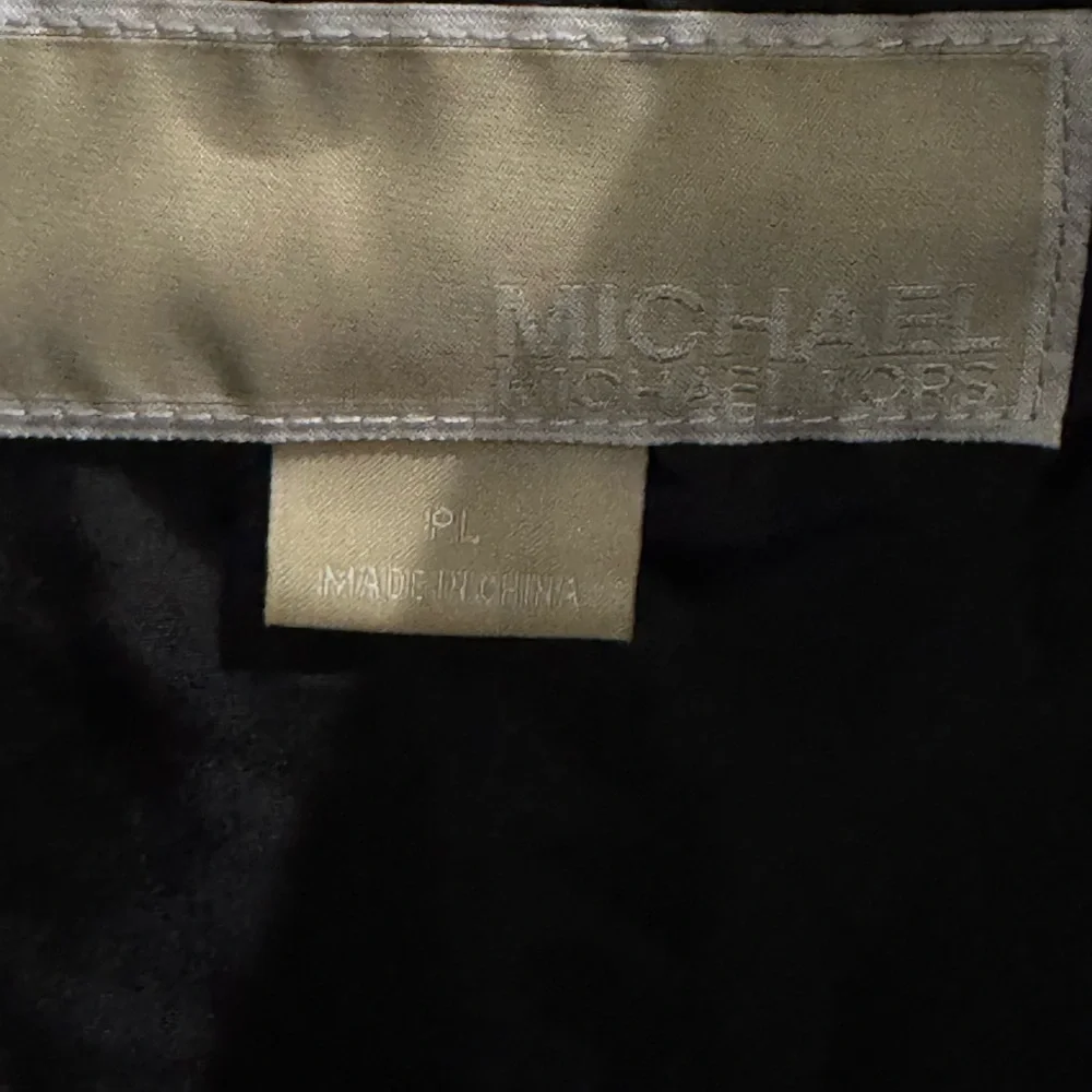 MICHAEL Michael Kors Black Puffer Jacket with Faux Fur Hood - Picture 3 of 5